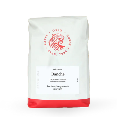 Kaffebønner 1kg Etiopia Danche Økologisk